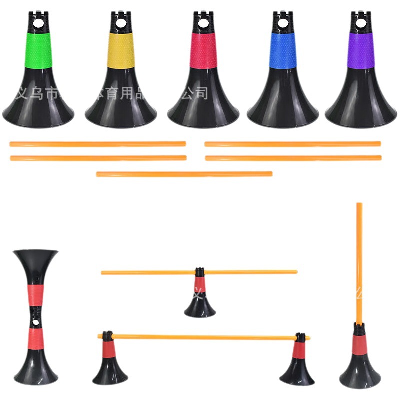 Horn barrel basketball training equipment obstacle Mark barrel dribbling agile training put push ball control training equipment
