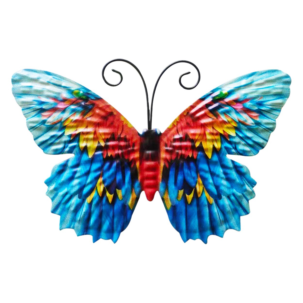 New Amazon Supply Iron Butterfly Home wall hanging decorations hardware crafts pendant metal products