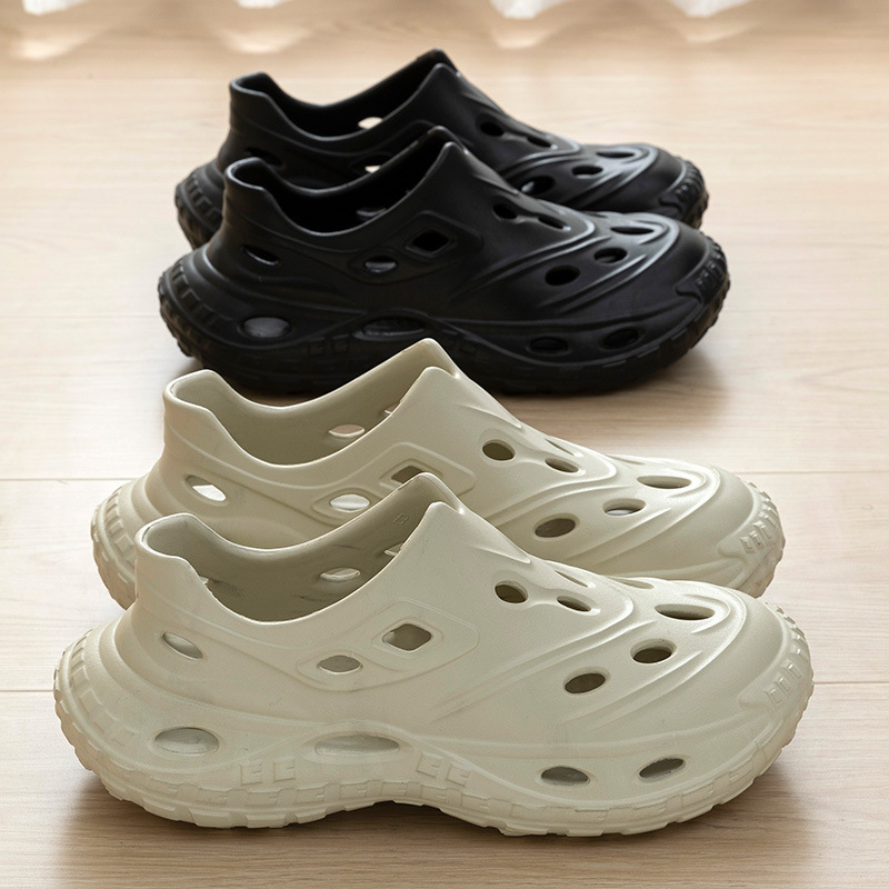 Hole Shoes Men's Casual Shoes sneaker Sneakers Men's Tracing Shoes Beach Shoes Men's EVA Wading Shoes Outer Wear Sandals Men
