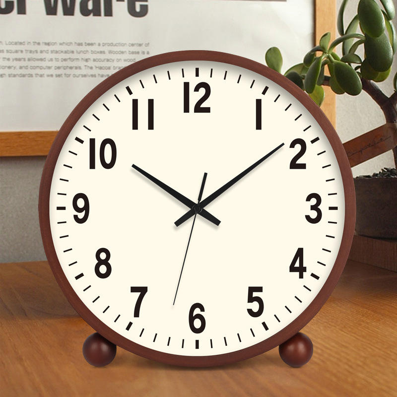 Table Clock Living Room Desktop Clock Pendulum Desktop Simple Table Clock Pendulum Vertical Large Table Clock Pendulum Ornaments