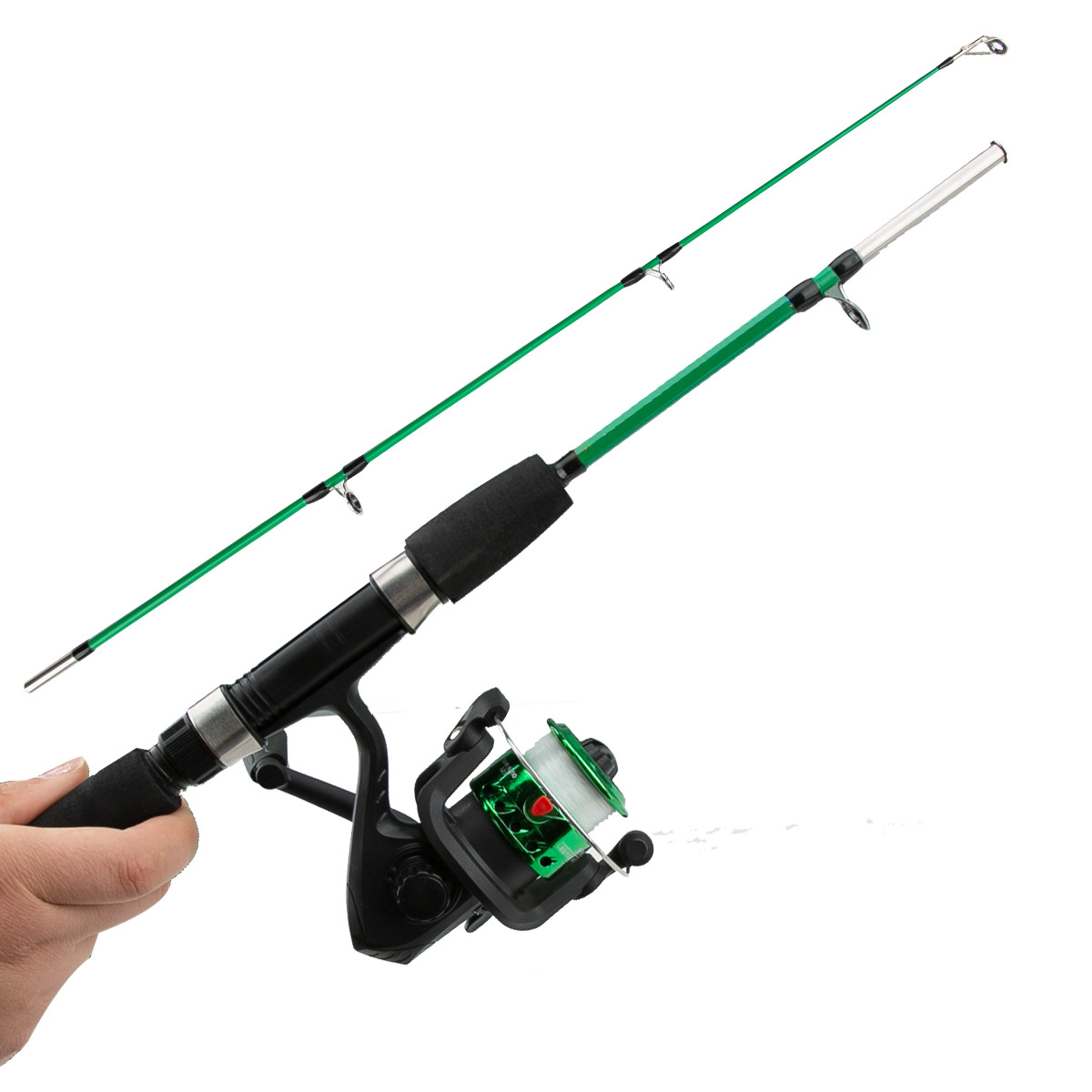 Picture of Foreign trade children's fishing rod fishing gear rod wheel suit fishing rod children beginner portable rod wheel road Asian rod wholesale