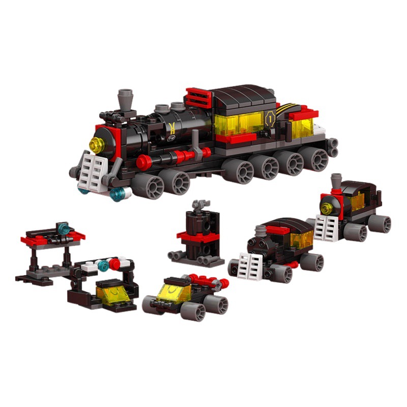 Compatible with Lego bricks children's educational assembly toys small particles military special police boys and girls toy gifts wholesale