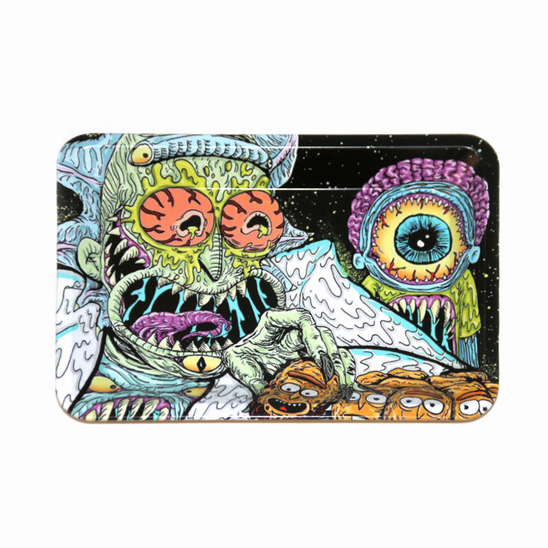 Picture of 180*125mm Tinplate Cigarette Tray, Small Cigarette Tray, Metal Iron Tray Tray, Tobacco Wire Operation Tray, Smoking Tray