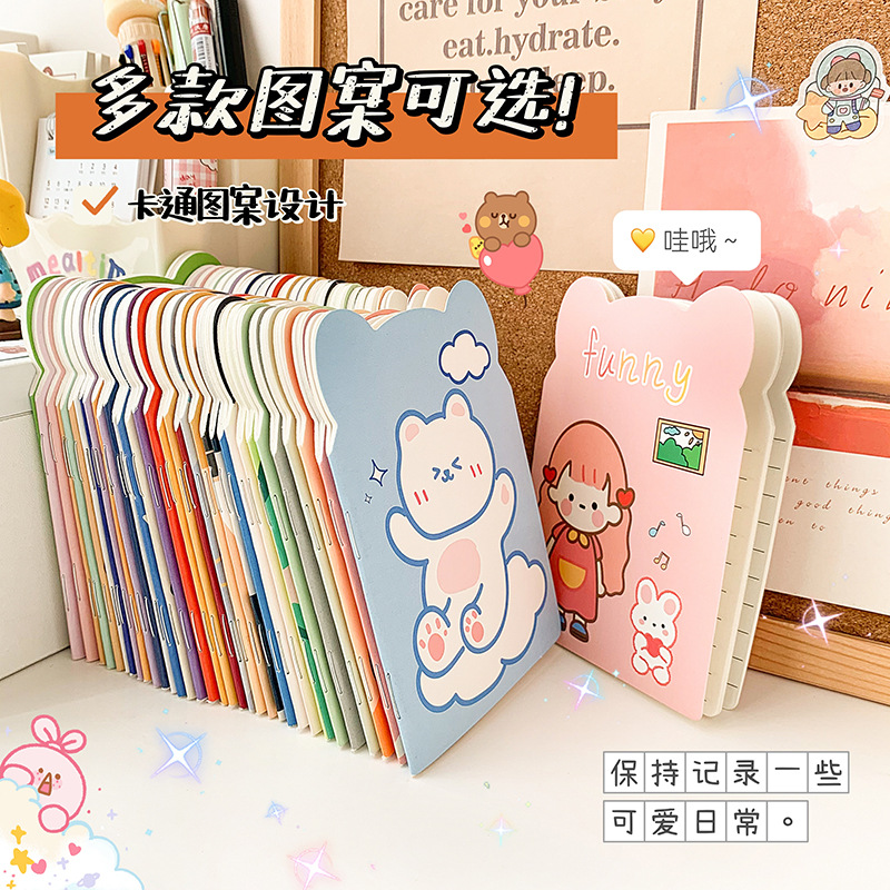 Picture of Creative cartoon special-shaped small notebook wholesale portable high-looking notepad student notebook prize