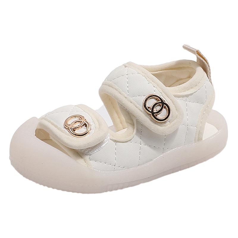 Summer Baby Sandals 1-2-3 Years Old Soft Sole Toddler Shoes Boys Casual Shoes Girls Chanel Style Children's Shoes