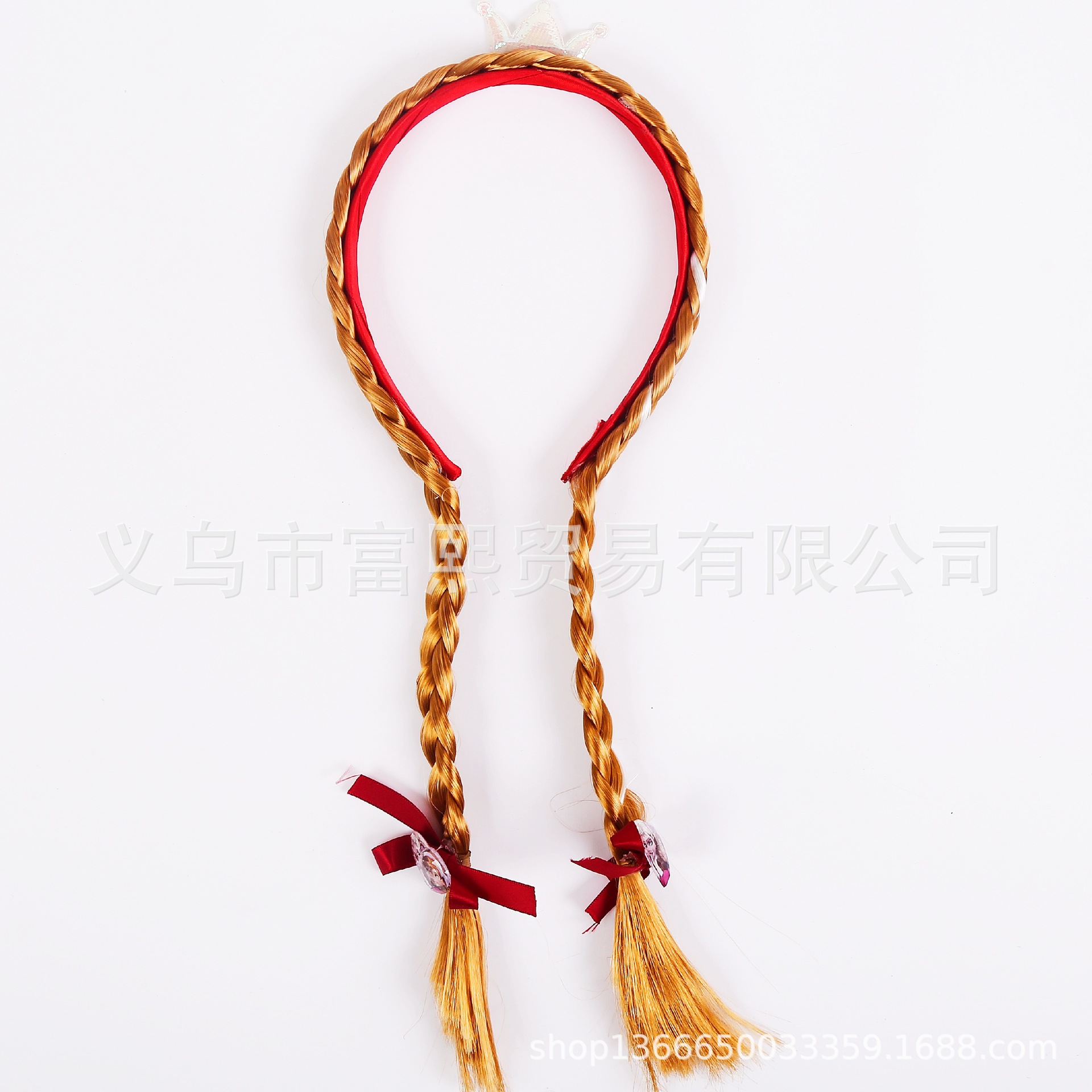 Qiyuan 2 Elsa New Princess Brown Braid Silver Blue Snowflake Wig Crown Magic Wand Jewelry ebay