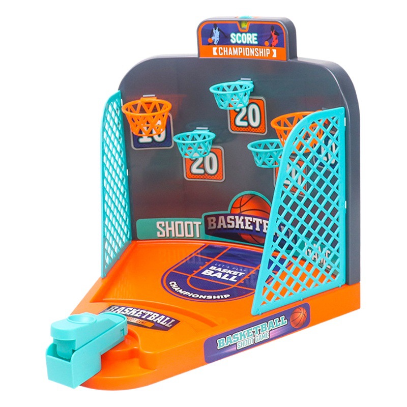 Children's desktop basketball machine shooting toy finger catapult Ball battle game parent-child interactive puzzle 61 gift