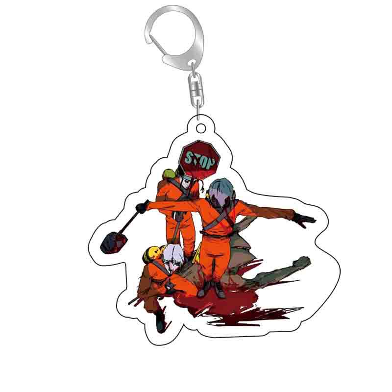 Picture of Cross-border new toilet man keychain skibidi toilet monitor Man TV man creative killer pendant batch