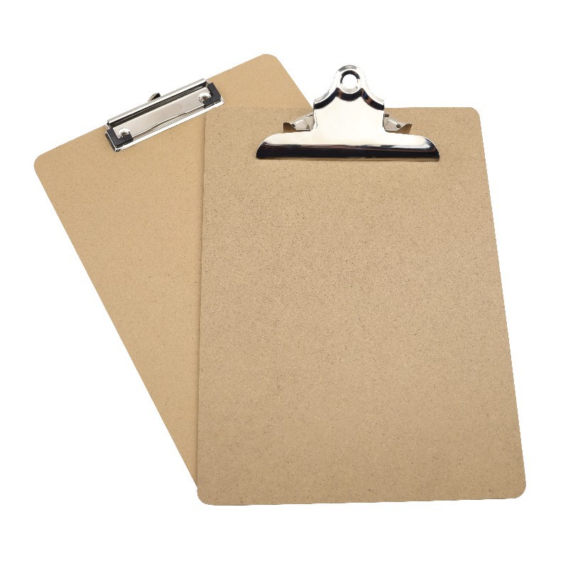 Factory wholesale writing board clip A4 writing pad plate clip butterfly splint folder wooden splint wholesale