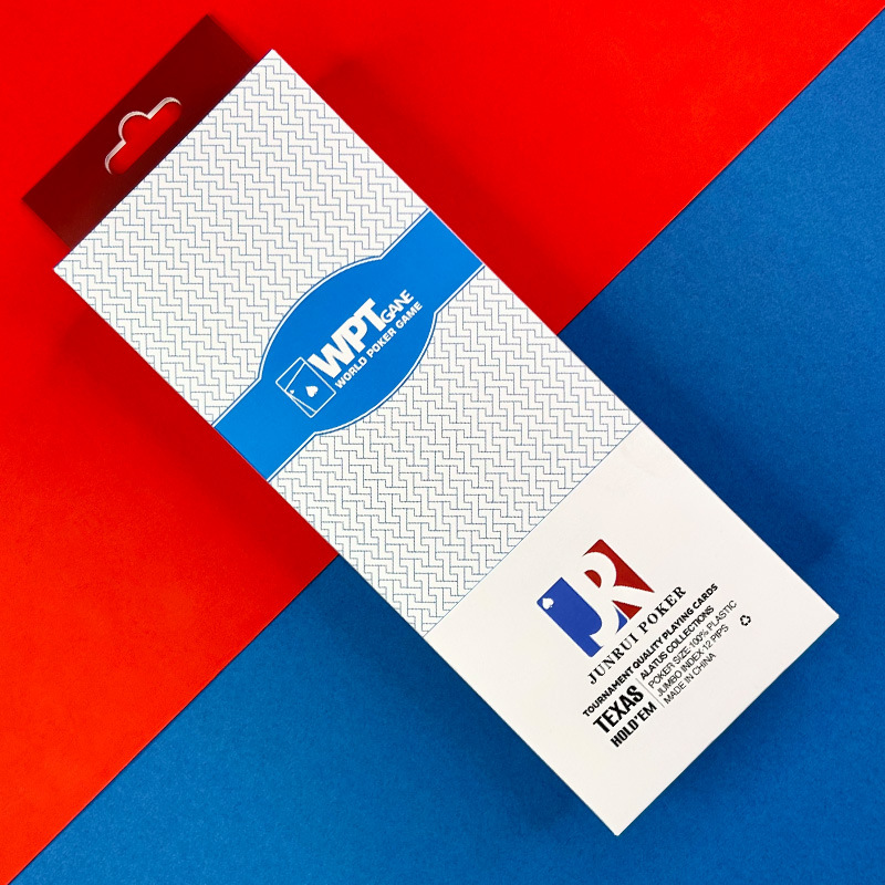 Picture of WPT Texas Poker Poker game special plastic wide brand big word waterproof anti-folding wear-resistant frosted PVC can be fixed