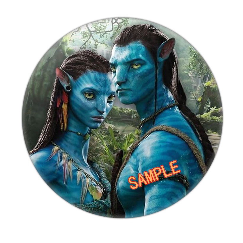 Picture of New Avatar 2 Movie Surrounding Badge Yum Tinplate Brooch 1-36