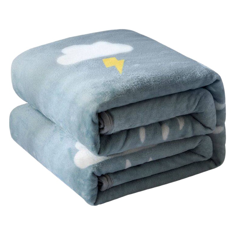 Faleirong blanket air conditioning blanket children's blanket lunch break thickened coral fleece gift blanket manufacturers wholesale support generation