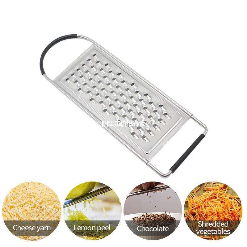 Picture of New stainless steel grater household multi-function radish potato grater kitchen plane planer in stock wholesale