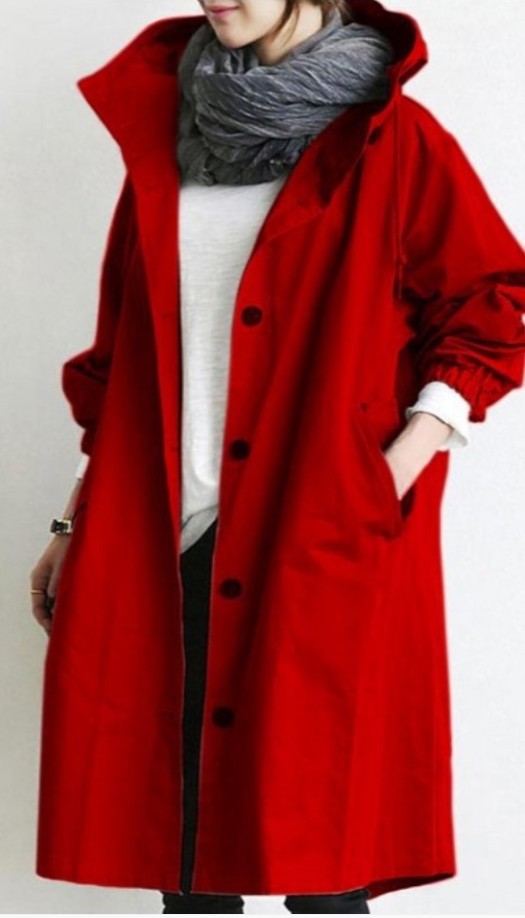 Picture of Autumn casual style windbreaker Women's Mid-length small 2020 new elegant tight waist 8 color 8 Size long sleeve coat