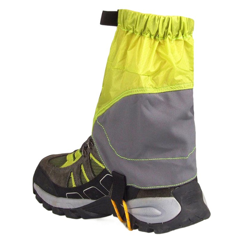 Outdoor Mountaineering Snow Cover Sand-proof Waterproof Tear-resistant Leg Cover Silicone-coated Nylon Hiking Leg Cover Lightweight Leg Cover