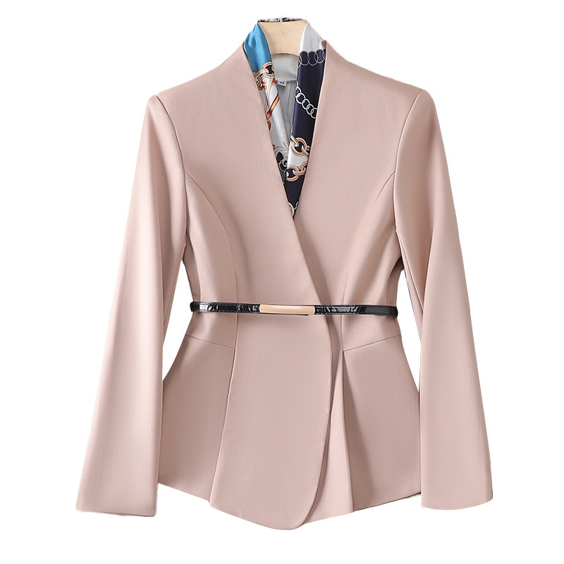 Picture of Long Sleeve Business Wear suit Suit Jacket Temperament Women's White Collar Business Work Clothes Workwear Casual Fashion suit