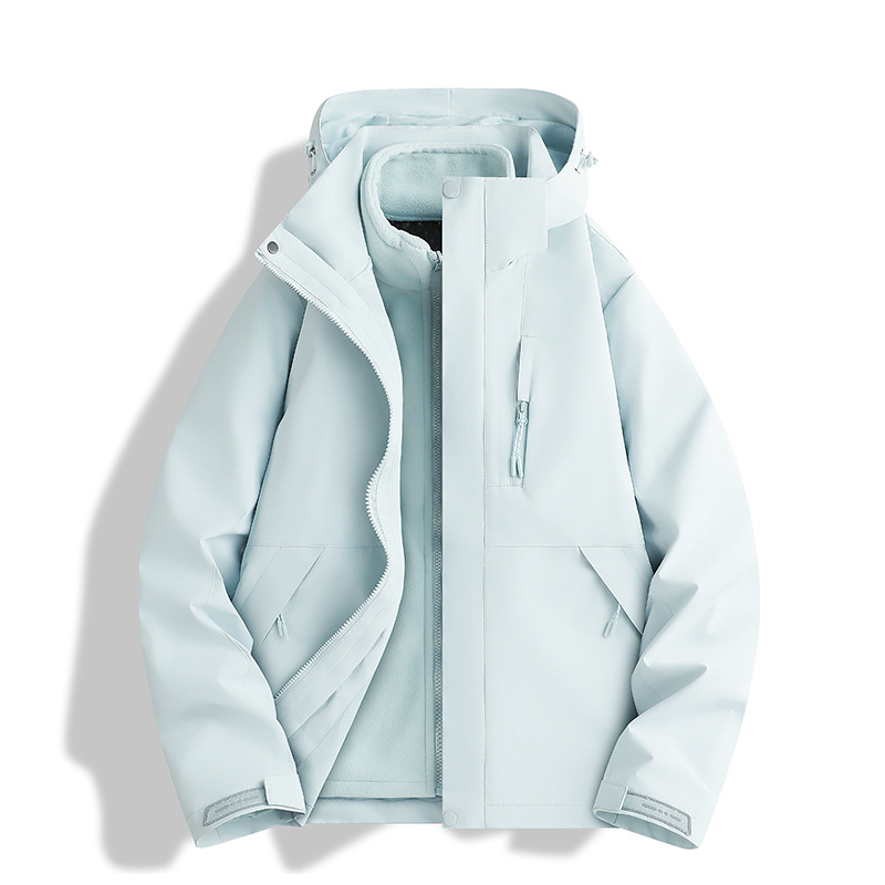 Picture of 2025 New Men's Graphene Liner Rush Clothes Three-in-One Removable Warm fleece-lined Thickened Women's Mountaineering Clothes Trendy