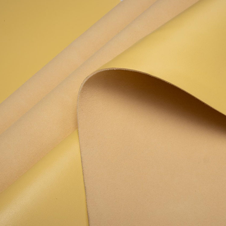 Picture of Environmentally Friendly Spot Wholesale 1.5mm Back Coated Sheep Grain Thick Leather Fine Grain Pvc Leather Imitation Microfiber Flat Bag Leather