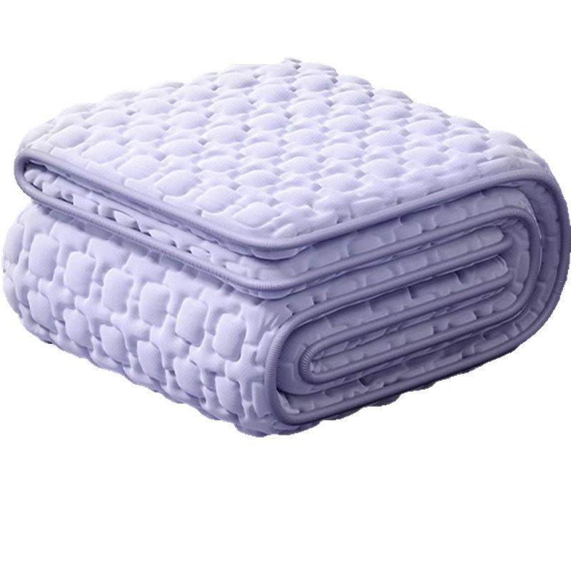 Picture of Thickened 12mm Natural Latex Mat Three-Piece Set Class a Air-Conditioned Mat Summer Machine Washable Ice Silk Soft Mat Bed Sheet 3