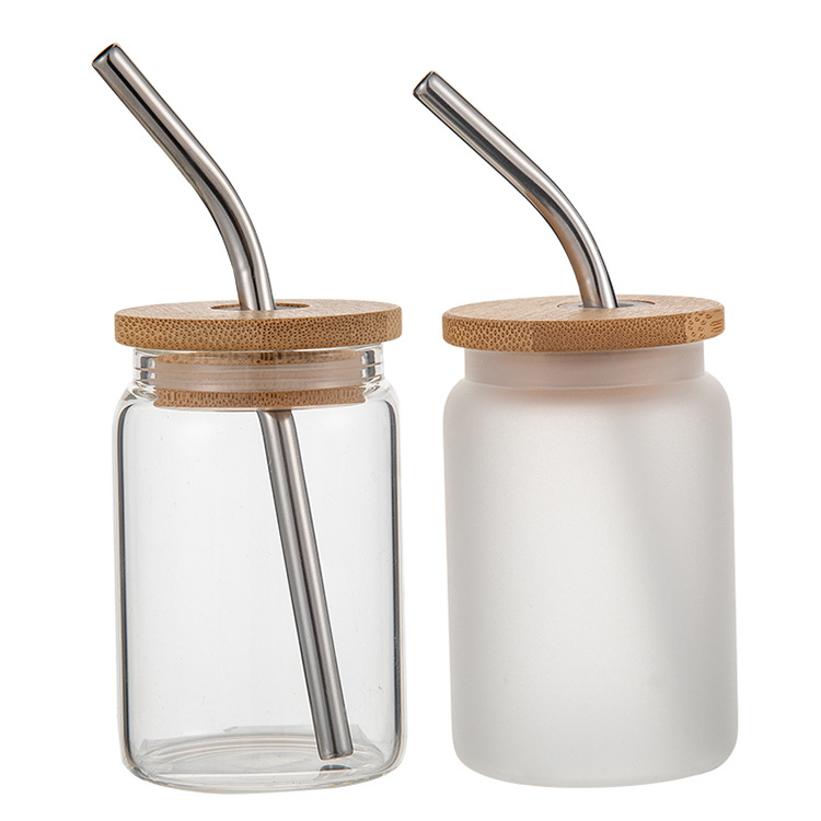 Picture of Amazon Clear Glass Small Wine Cup 3.5oz Bamboo Cover Cup Home Mini Liquor small size Can Beer Cup