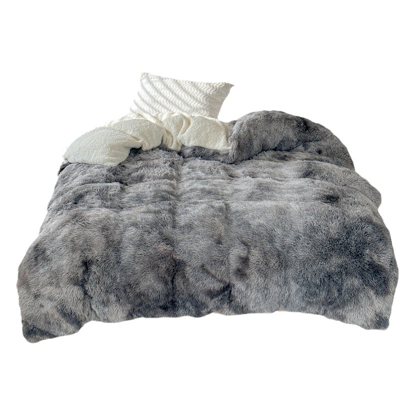 Cross-border blanket quilt Ziyun mink velvet quilt core winter quilt lambswool spring and autumn quilt thickened warm dormitory too Air conditioning quilt