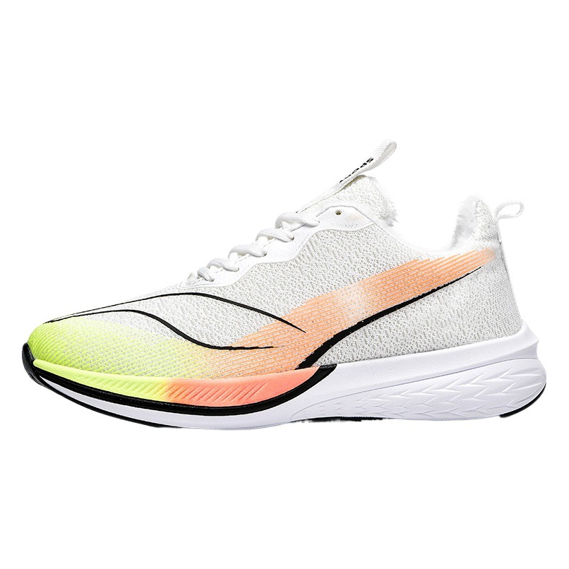 Red Rabbit PRO running shoes men's shoes high school entrance examination professional racing breathable running shoes flying electric soft bottom autumn and winter shock absorption sneaker