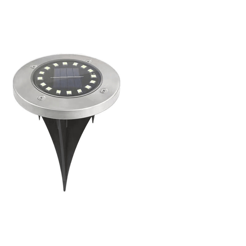 Picture of New Solar Underground Lamp Lawn Lamp Solar Floor Lamp Waterproof Outdoor Villa Landscape Home Garden Plug-In