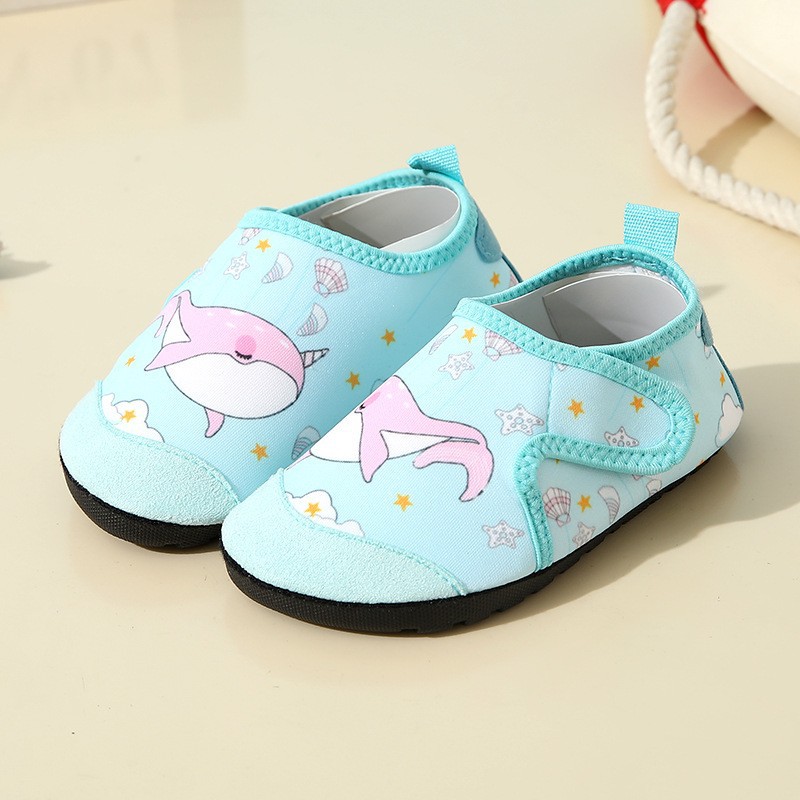 Picture of Children's water park Baby Beach socks non-slip diving shoes snorkeling socks swimming shoes drifting soft shoes wading shoes socks