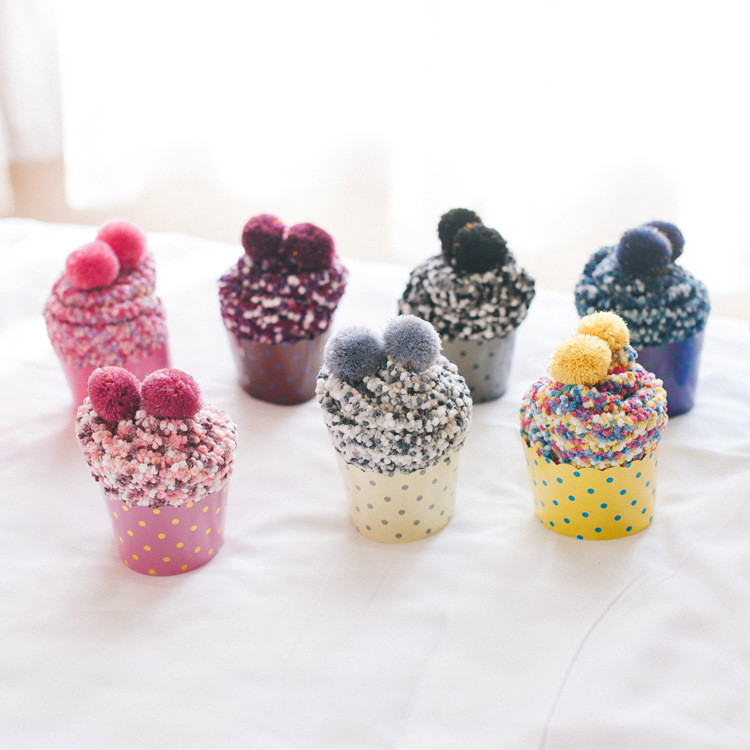 Autumn and Winter New Korean Style Three-dimensional Cake Socks Home Floor Socks All-match Pearl Velvet Mid-tube Women's Socks