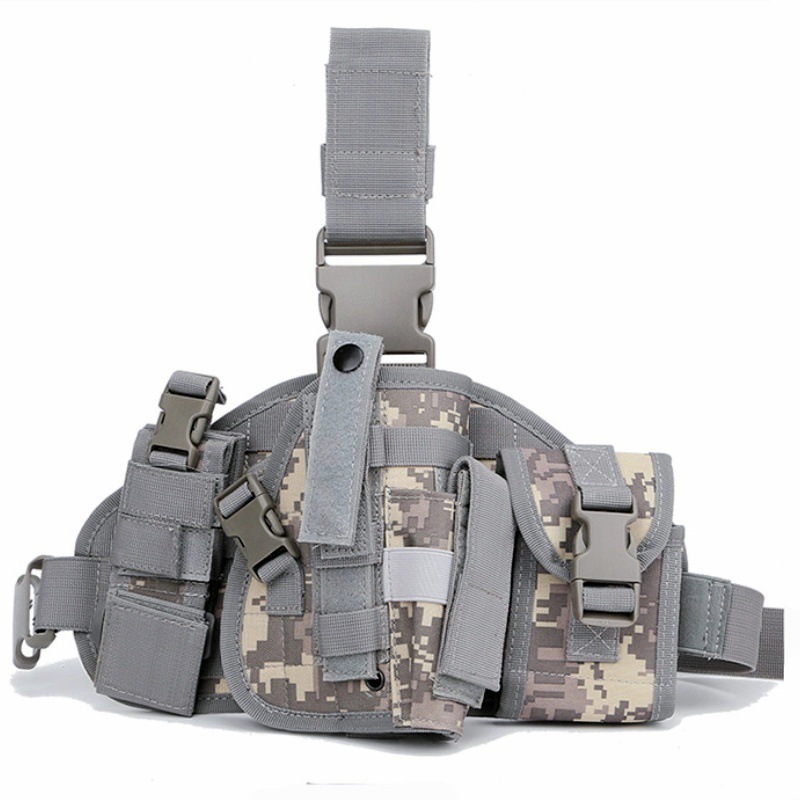 Picture of Outdoor Sports Combination Leg Cover Waist Bag Multifunctional Leggings Tool Kit Quick Leg Bag Waist Leg Hanging Bag