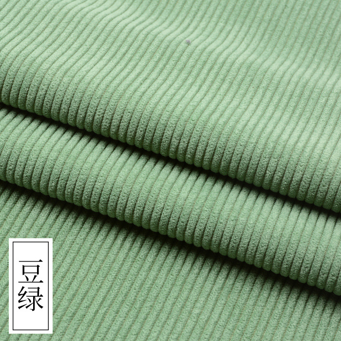 Picture of Corduroy Fabric Solid Color Corduroy Jacket Clothing Shirt Cotton Jacket Sofa Velvet Fabric Wholesale