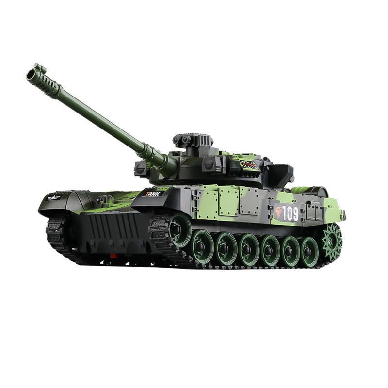 Picture of Children's remote control tank remote control off-road vehicle military model simulation tank electric armored vehicle crawler boy
