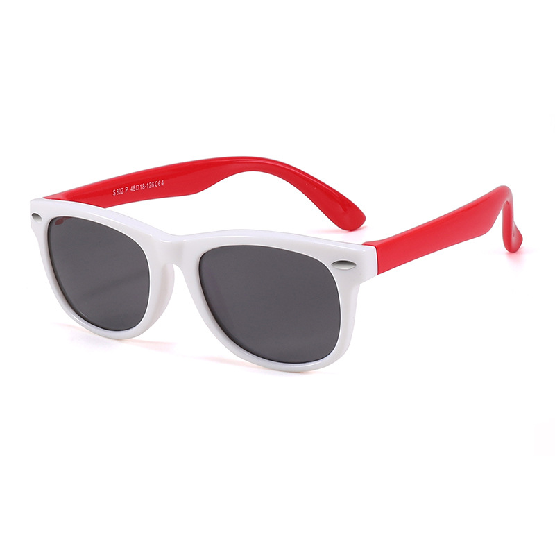 Picture of Factory new spot wholesale silicone UV protection sunglasses baby glasses polarized children sunglasses 802