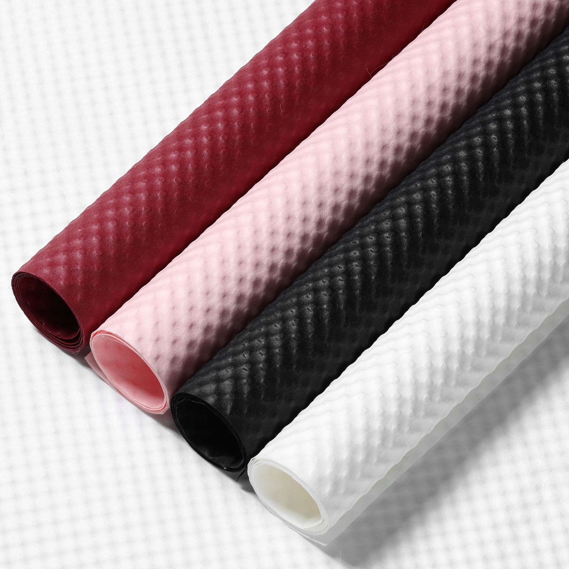 Wholesale Imported Stereo Art Embossed Waterproof Flower Wrapping Paper Floral Kraft Paper Decorative Gift Packaging Flower Bouquet