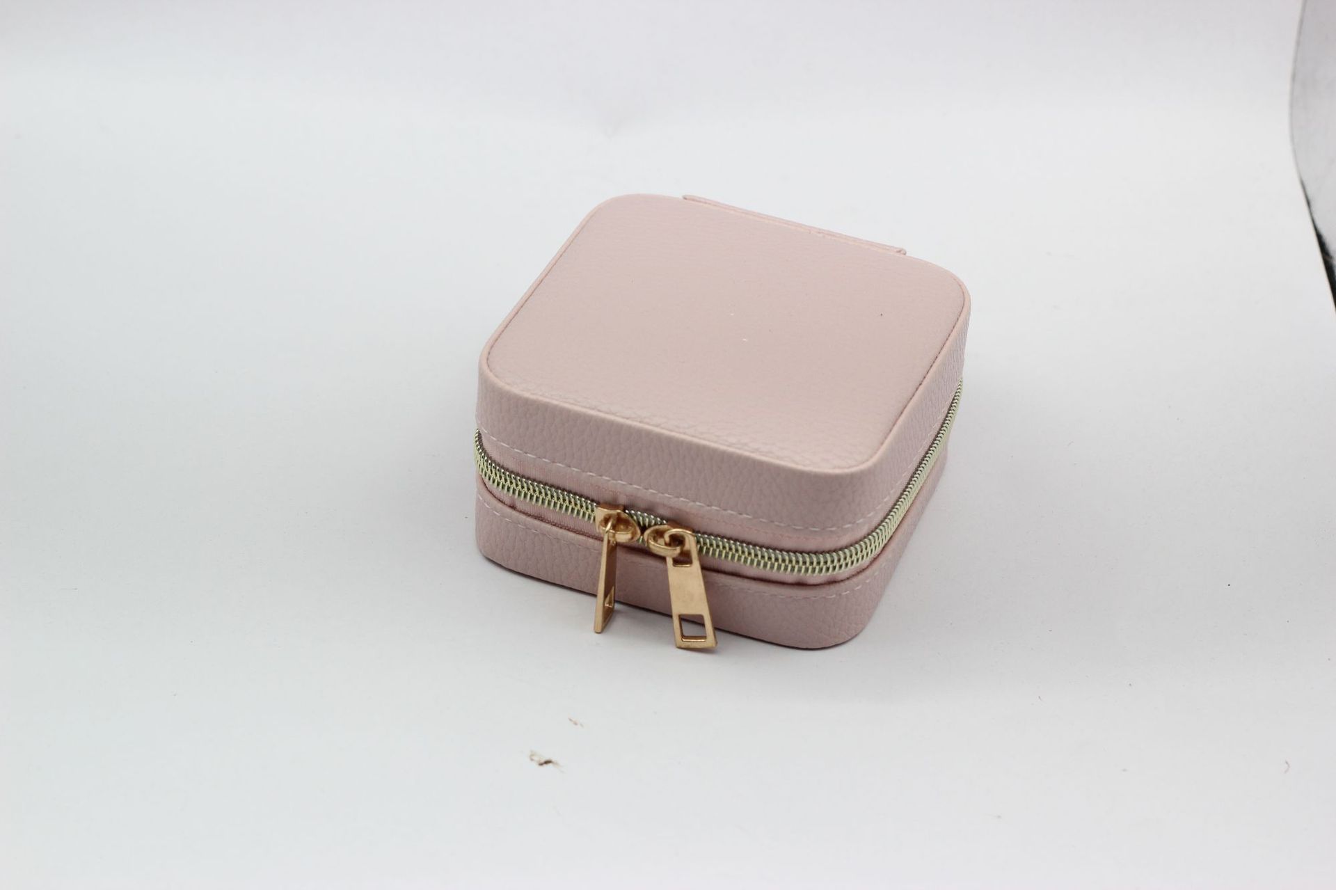 Zipper Jewelry Set Bag Multifunctional Jewelry Box with Mirror