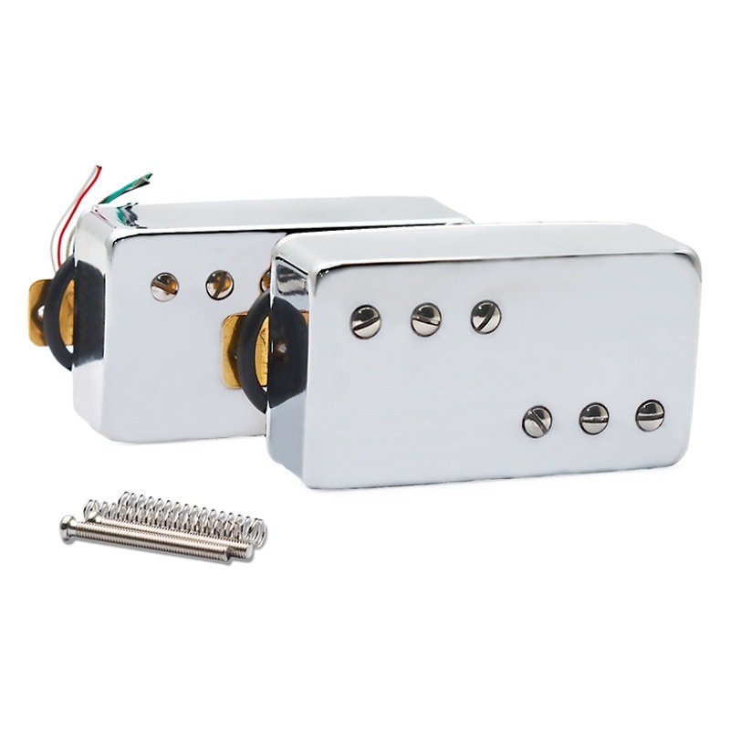 Electric guitar pickup 50mm frameless metal electric guitar pickup Neck/Bridge pickup