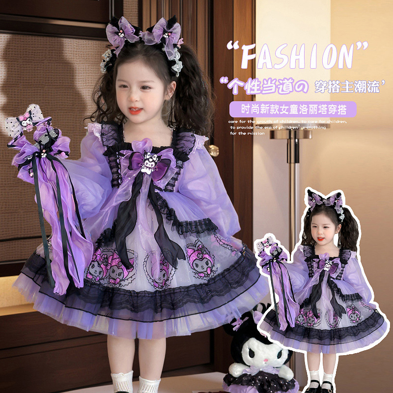 Picture of Lolita Princess Dress Girl's dress Spring and Autumn 2025 New Children Kulomi Dress Baby Dress