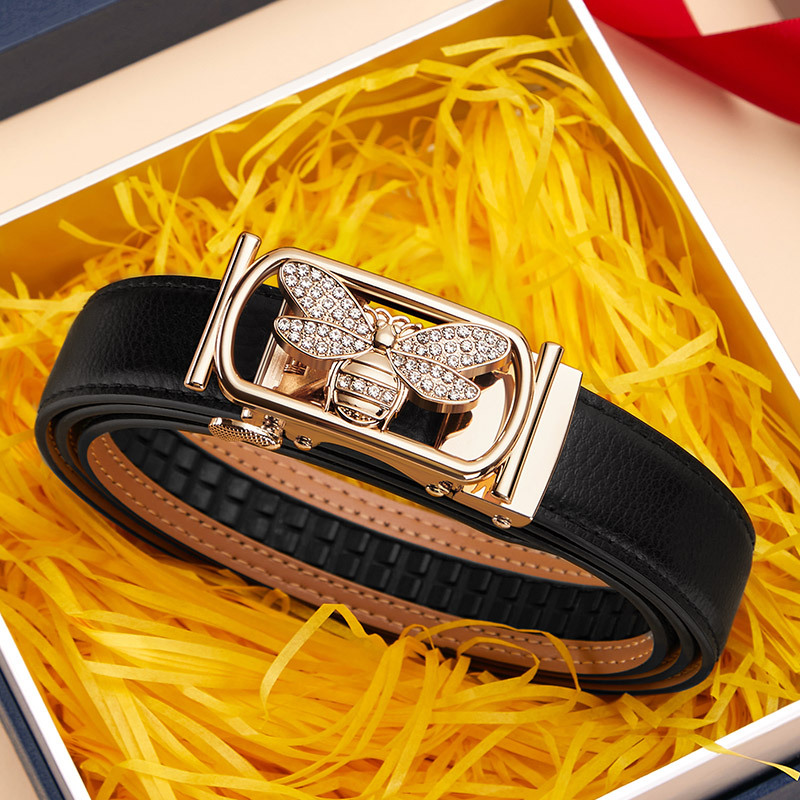 Picture of King Paul leather belt women's high-end sense Joker decoration with jeans pants genuine belt women wholesale