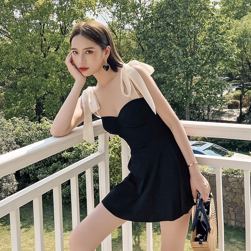 ◆ DUDU ◆ Explosions Swimsuit Women's Summer Conservative Belly Covering Slim Skirt 2023 Fairy Hot Spring Sexy Gather