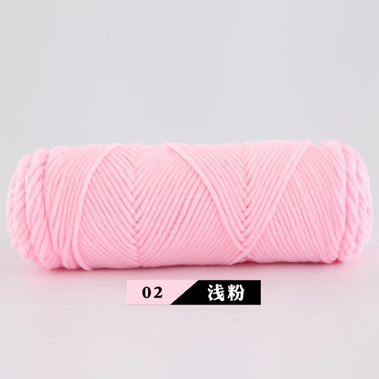 Picture of 8-Strand Lover Cotton Scarf Thread 100g Milk Cotton Baby Wool Hand-Knitted Stick Needle Thick Wool Hat Shawl Wholesale