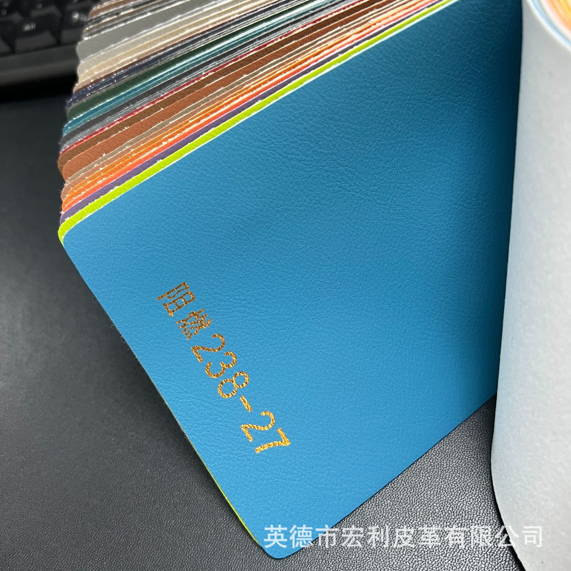 Picture of 238 light tumble flame retardant sofa leather mercerized cat claw leather car interior modification interior artificial leather