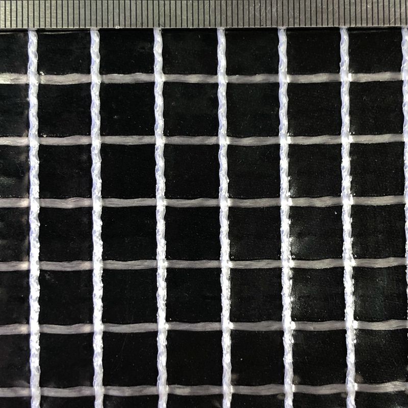 Picture of Car dust curtain waterproof clip grid cloth large square 1000D3*3 transparent clip mesh PVC plastic clip mesh