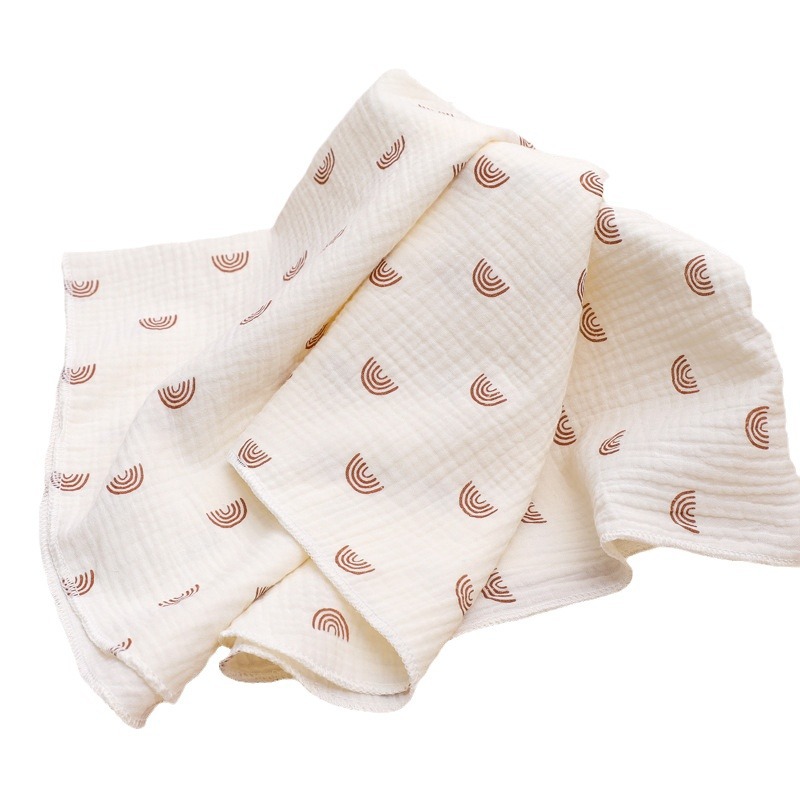 Picture of Baby Towel two-layer cotton gauze class A bath towel hospital newborn bag newborn bath towel wholesale