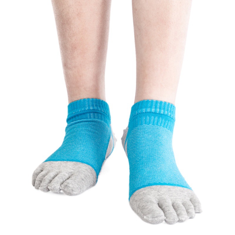 Toe Socks Men's Combed Cotton Four-Season Medium-Thick Short Socks Mesh Breathable Boxed Tabi Socks Manufacturer Wholesale Cotton Socks