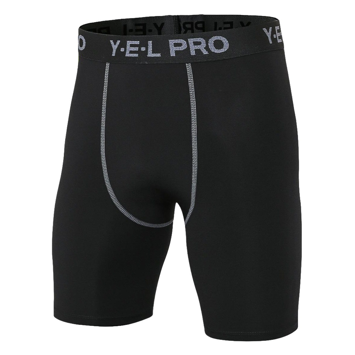 Cross-Border Amazon Men's Sports Pro Fitness Running Tight Training Shorts Quick-Drying Shorts 1034