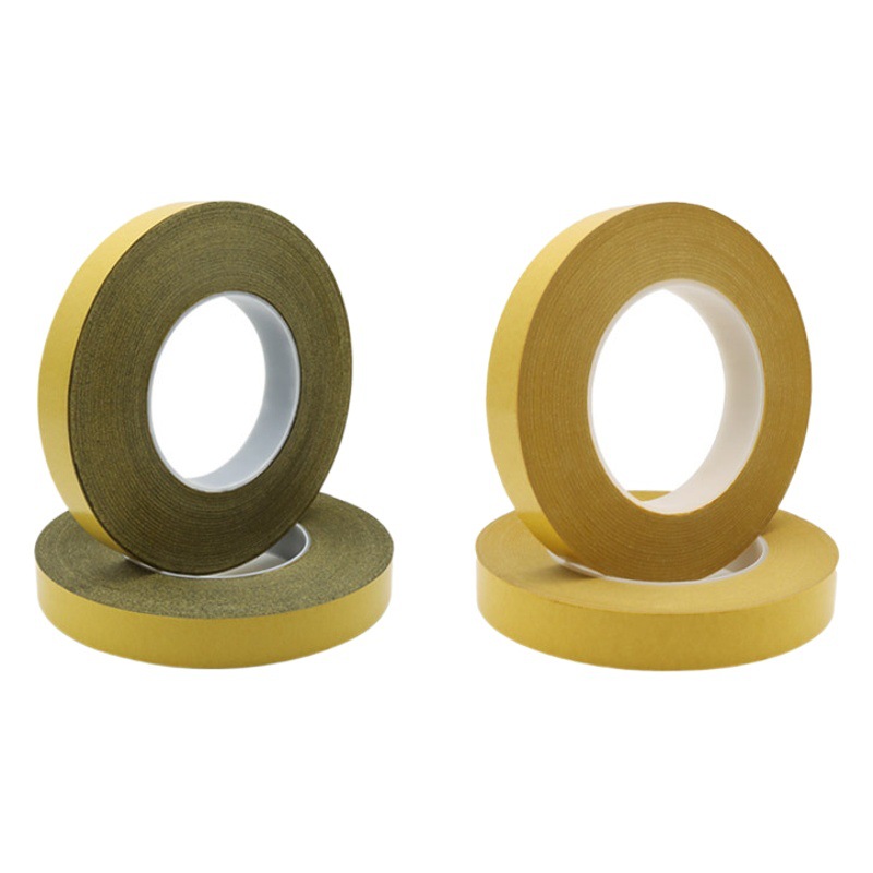 Crown PET transparent double-sided adhesive tape high viscosity high temperature resistant industrial seamless non-residual adhesive strong black double-sided adhesive