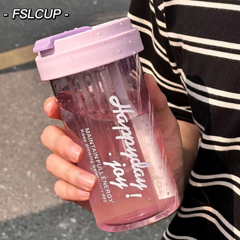 Picture of Lucky Belly Cup Large Capacity Big Mac Water Cup Tea Leakage Scented Tea Suction Tube Cup High Color Value Handle Convenient Ice Cup