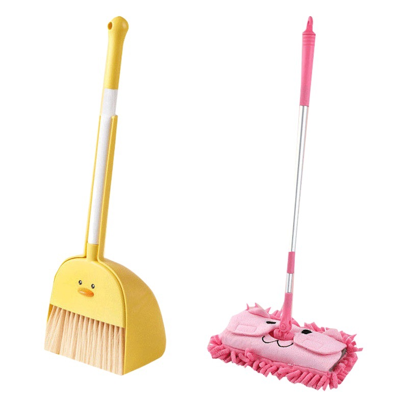 Children's Broom Dustpan suit Baby's Special Small Broom Mop Children's Mini Broom Sweeping Floor Mopping Toy