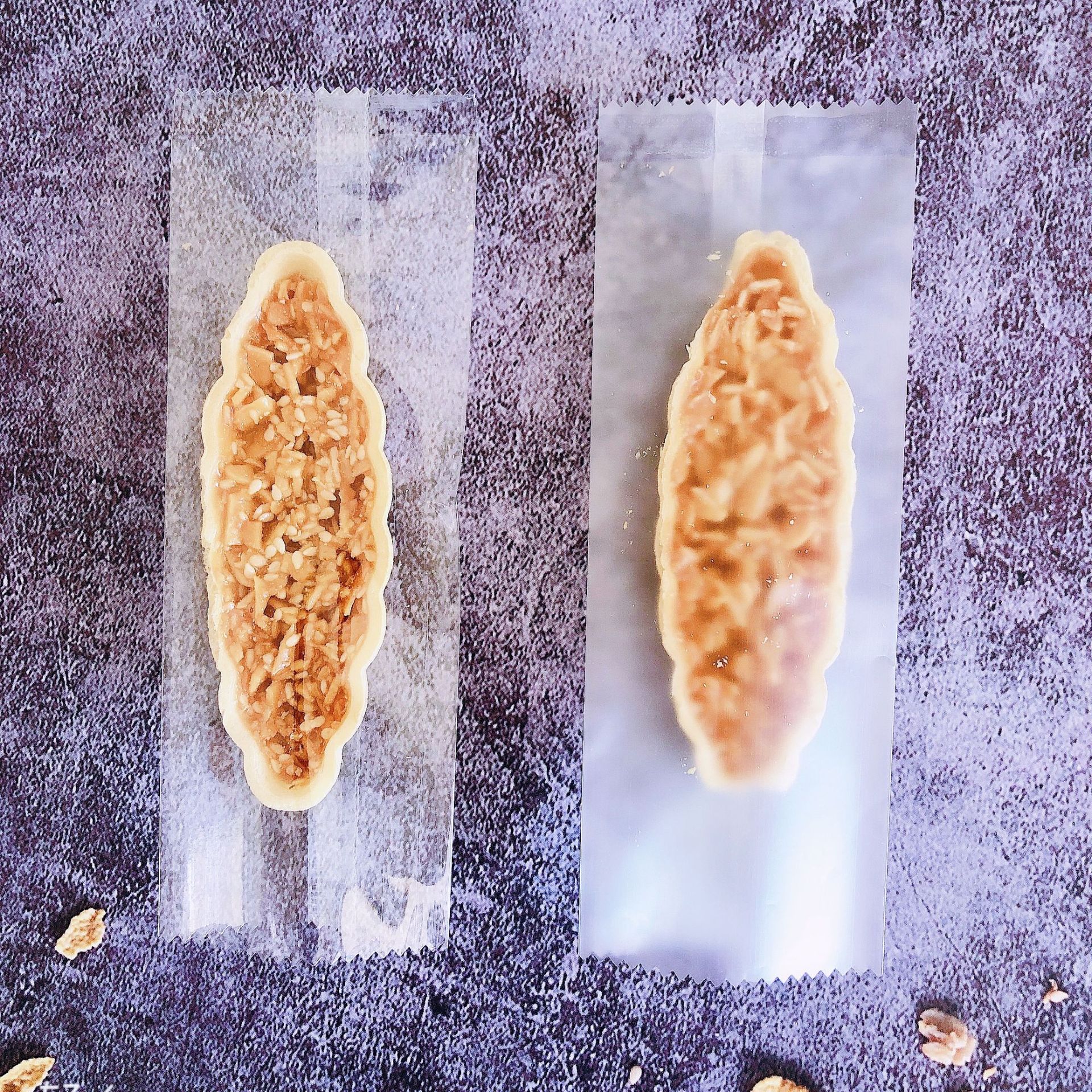 Lollipop Packaging Bag, Boat-Shaped Glutinous Rice Cake Bag, Long Chocolate Baking Frosted Sealing Bag, Custom Printing
