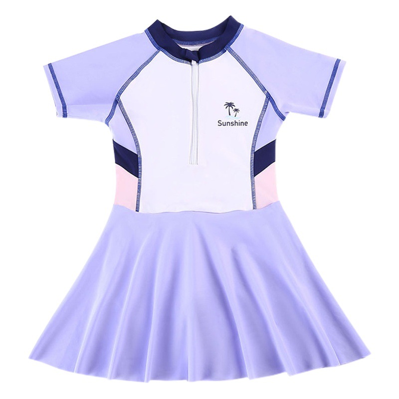 New Children's Swimwear Fashion Sports Swimwear Big Children's New Cute Princess Skirt Split Swimwear Spot Wholesale